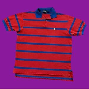 90s Polo Ralph Lauren Striped Polo Shirt
